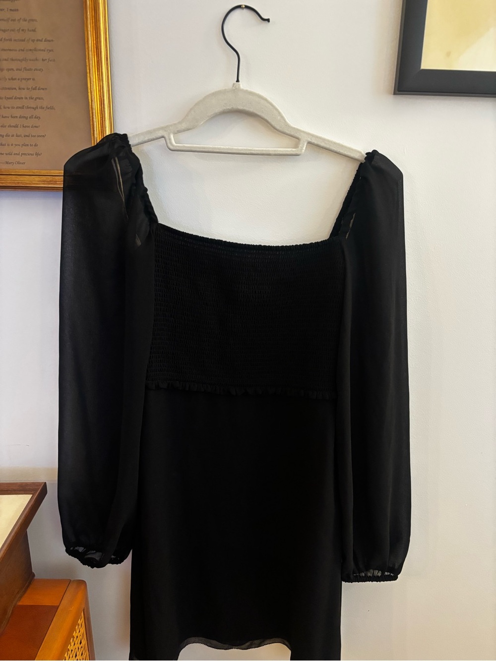 Aritzia Wilfred Villa Dress Black
